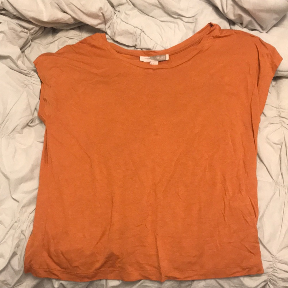 Burnt orange tee